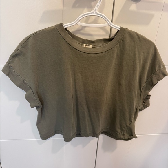 Garage Tops - Garage Olive Green Short Sleeve Tee